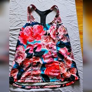 Floral Lululemon tank
